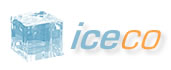 The very first logo of my very first website Iceco.